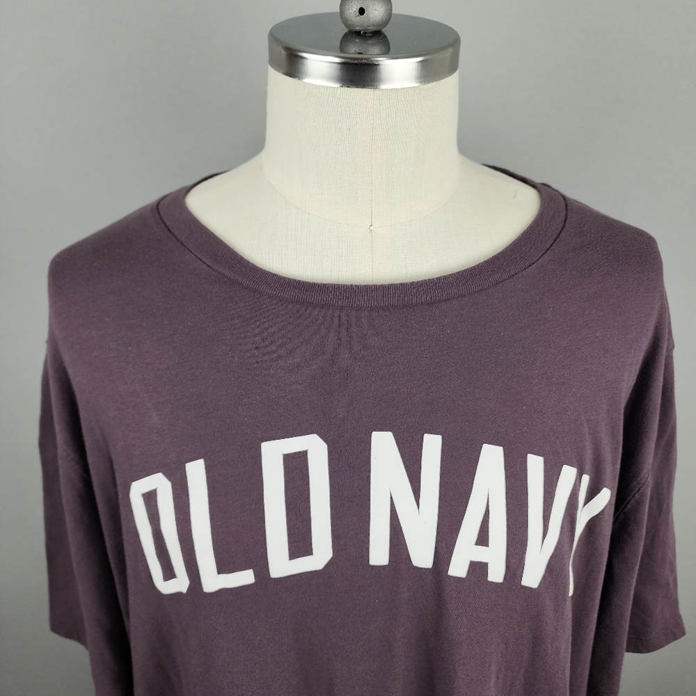 Old Navy Tee Shirt - Sz 4xl - Purple Mauve - Picture 2 of 6